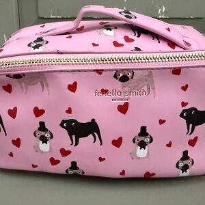 FENELLA SMITH LONDON - Make-Up Bag in PUG Print